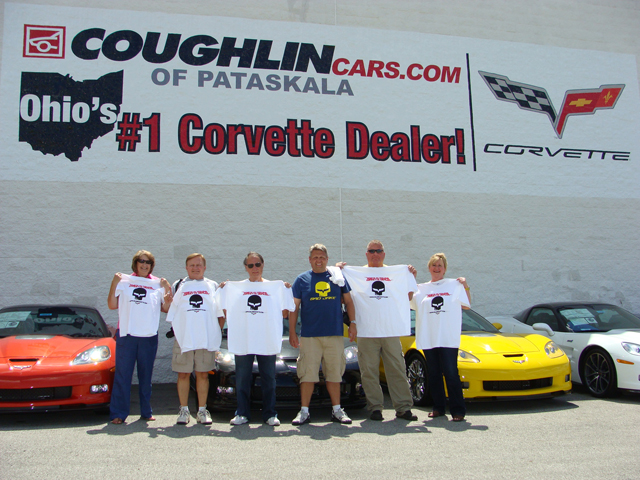 Georgia Corvetters at Coughlin Cars of Pataskala group pic